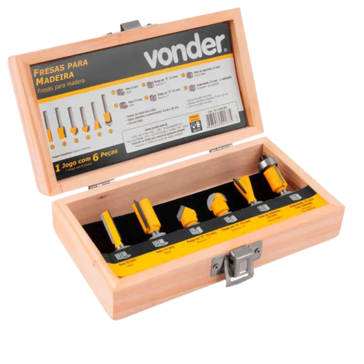 Jogo de Fresas para Madeira com 6 Pecas Vonder 60827_0.jpg